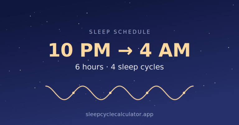 can-I-sleep-at-10pm-and-wake-up-at-4am